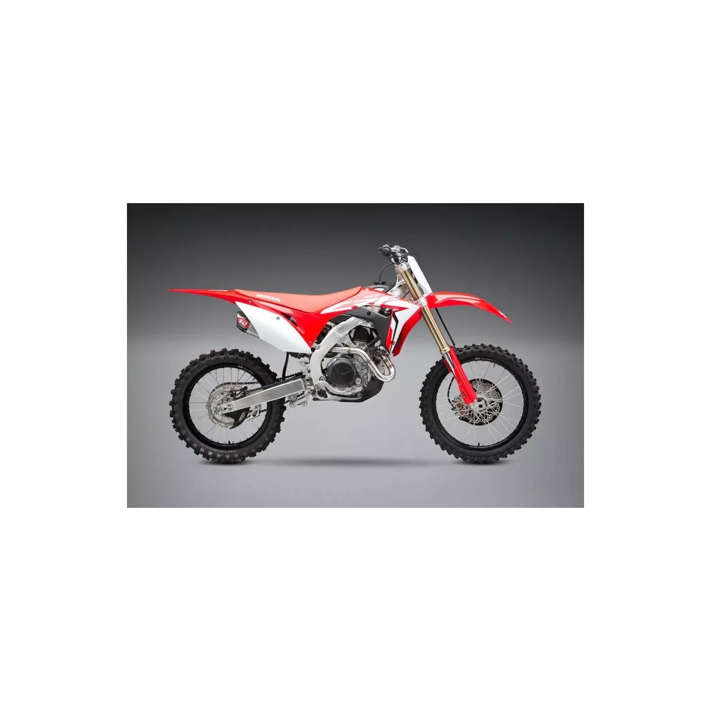 YOSHIMURA RS-9T HEADER/CANISTER/END CAP EXHAUST DUAL SYSTEM SS-AL-CF - 961-1912