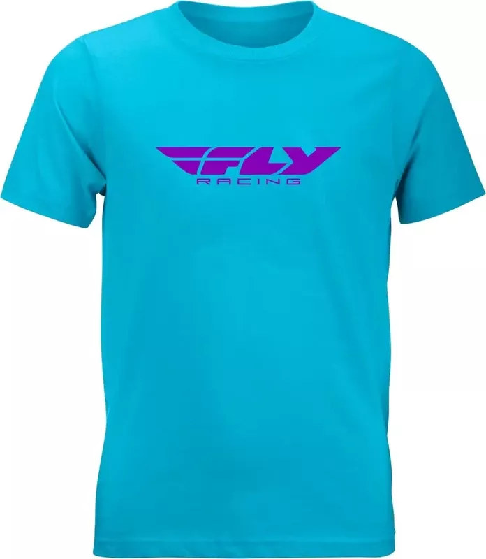 Youth Fly Corporate Tee Blue/Purple Ym