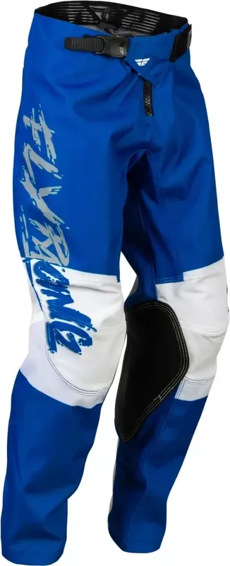 Youth Kinetic Khaos Pants Light Grey/Blue/White Sz 18