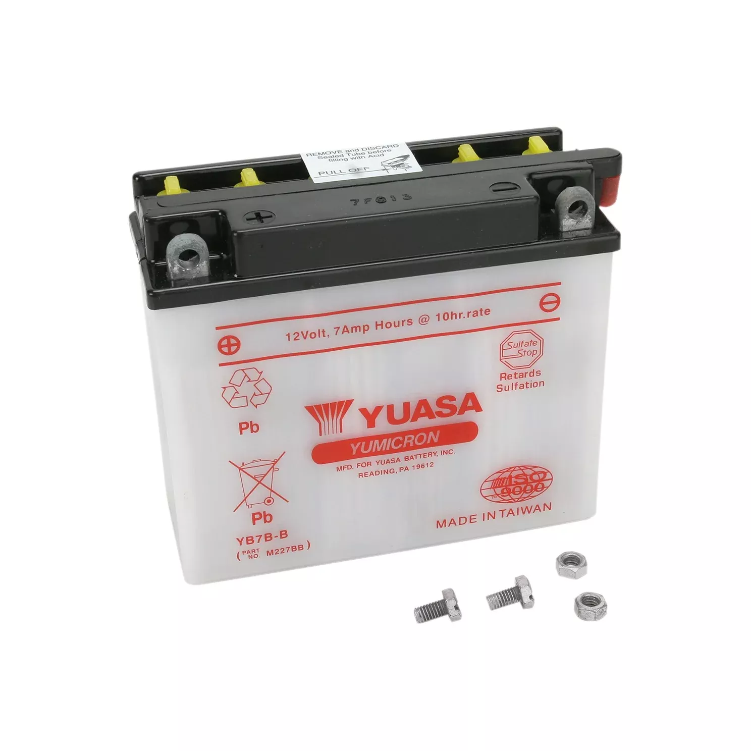 YUASA BATTERY - YB7B-B