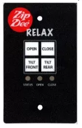 Zip Dee Wall Switch Assembly for Relax 12V Electric Contour Awning – 271130